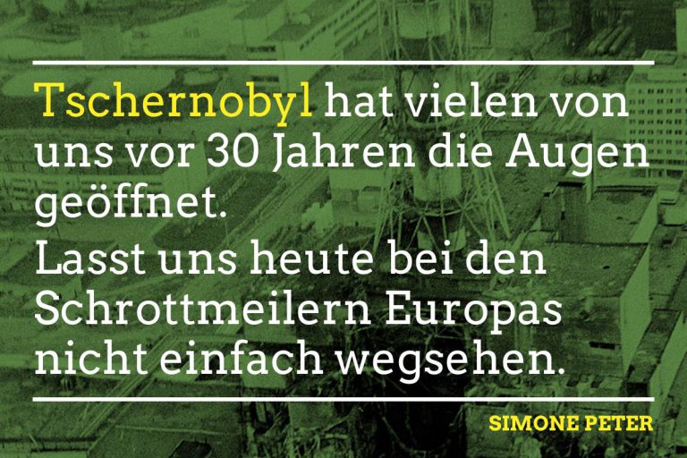 30 Jahre Tschernobyl – und noch immer nur Beschwichtigung und warme Worte