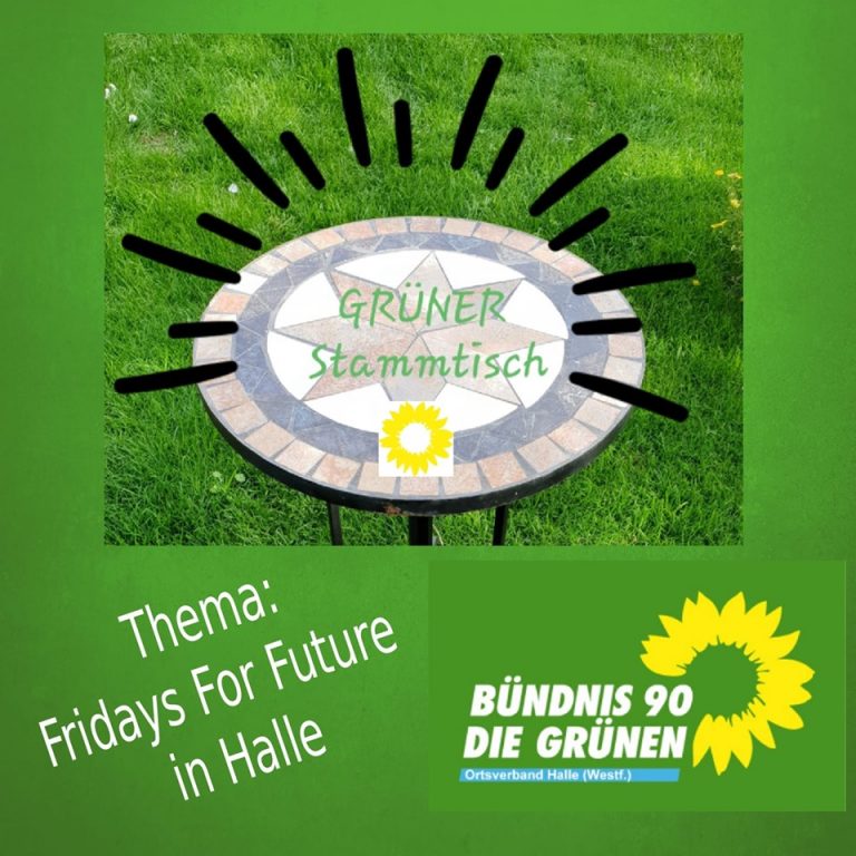 5. GRÜNER Stammtisch –     Fridays For Future