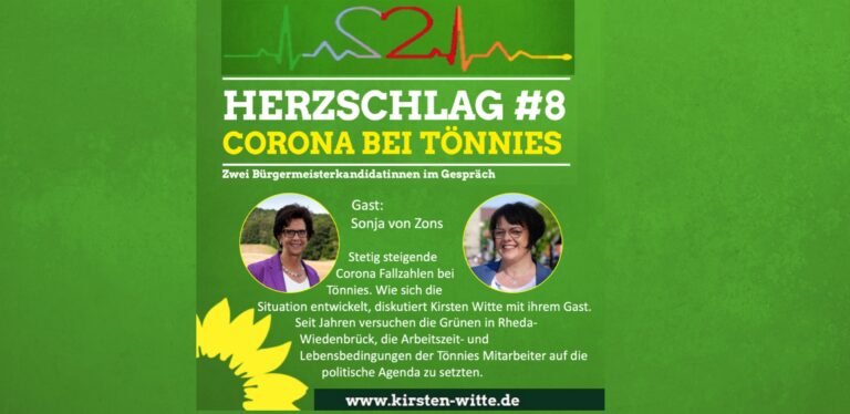 Kirsten Wittes Podcast Herzschlag #8 – Corona bei Tönnies