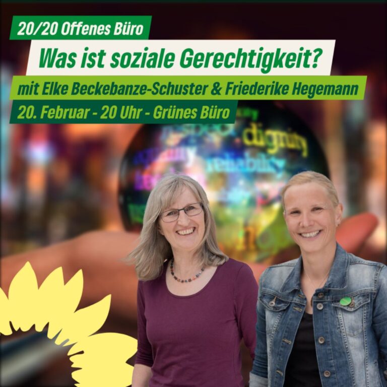 20/20 – offenes Büro zu sozialer Gerechtigkeit