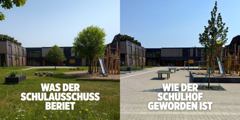 Anfrage an Bürgermeister Tappe: Naturnaher Schulhof für die Grundschule Gartnisch gefordert